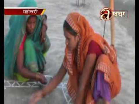 Mithila community celebrate "Chauth Chandra Puja" - Janakpur