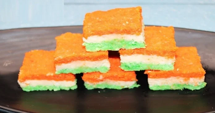 Tiranga-Coconut-Burfi-Recipe
