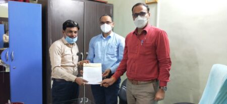 जल दर में वृद्धि के विरोध में प्रशासक से मिला भाजपा प्रतिनिधिमंडल