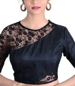 Black-Net-Blouse-Front-Design