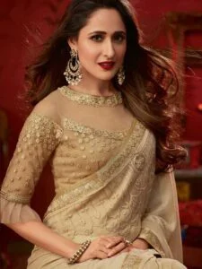 Boat-Neck-Transparent-Blouse-Front-Design