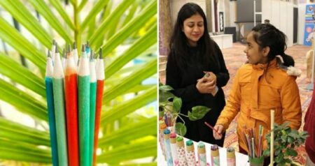 पुराने अखबारों का इस्तेमाल करके बनाई जा रही है पेंसिल delhi-based-startup-kampioen-work-making-eco-friendly-pencil