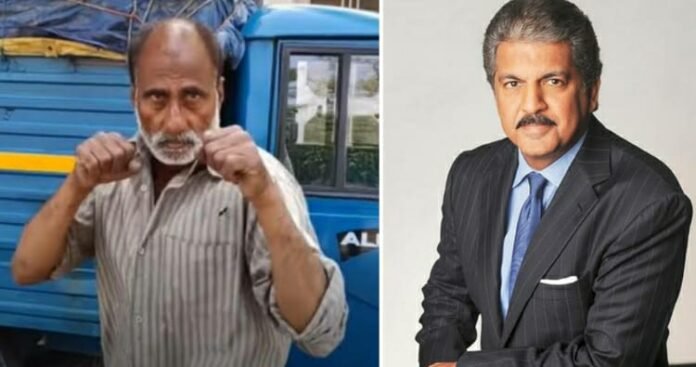 anand-mahindra-helps-former-boxing-champion-who-drives-auto