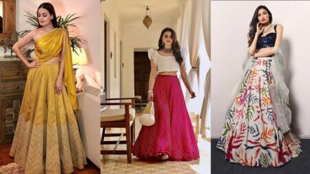 दुल्हन की बहन के लिए खास डिज़ाइनर लहंगों का संग्रह designer-lehengas-for-best-friends-wedding