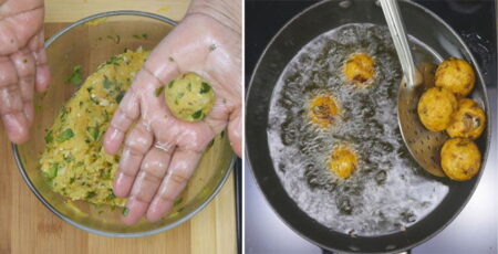 लॉकडाउन रेसिपी : ऐसे बनाएं चावल के चटपटे वेज़ी बॉल्स (Veggie Rice Balls) veggie-rice-balls
