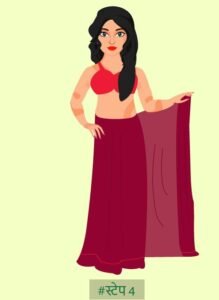 how-to-drape-a-saree-like-a-lehenga