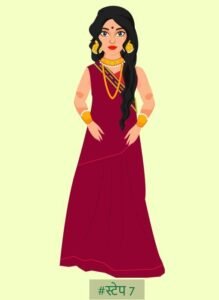 how-to-drape-a-saree-like-a-lehenga