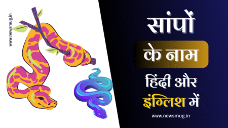 Indian Snake Name in English and Hindi | 21 सांपों के नाम हिंदी और इंग्लिश में indian-snake-name