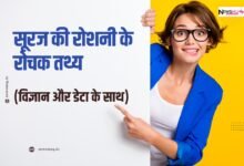 सूरज की रोशनी के रोचक तथ्य
