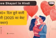 Love Shayari in Hindi