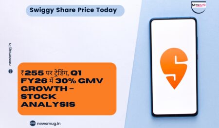 Swiggy Share Price Today: ₹255 पर ट्रेडिंग, Q1 FY26 में 30% GMV Growth – Stock Analysis Swiggy Share Price