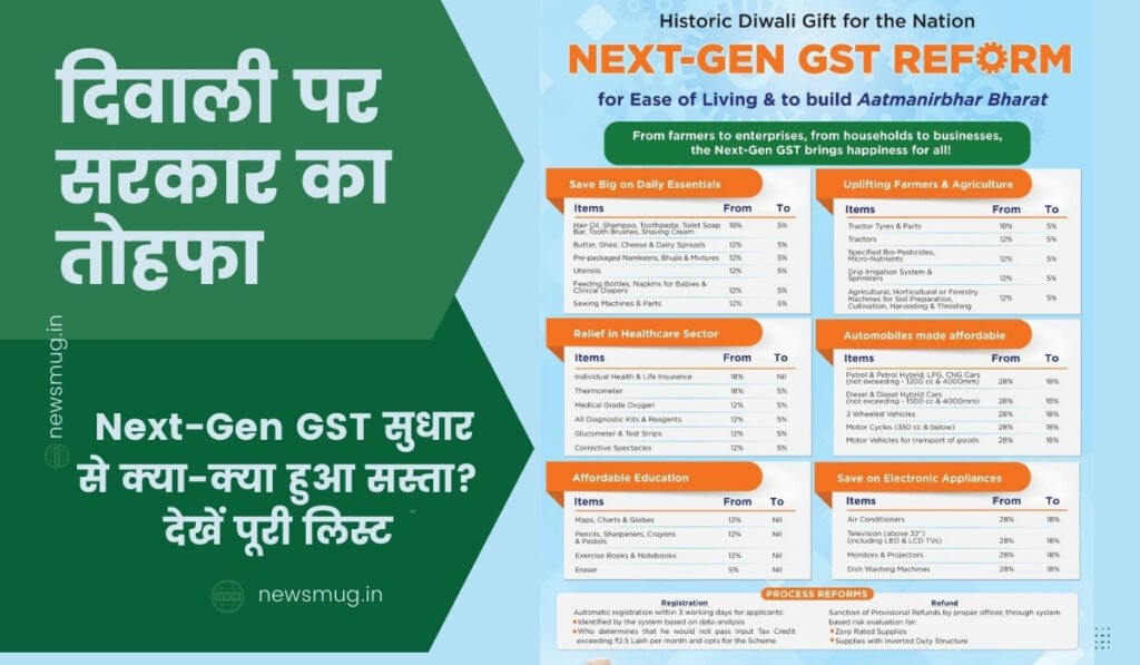 what are new gst rate changes