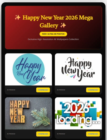 Happy New Year 2026 HD Wallpapers: (500+ Photos) 4K Images & Wallpapers FREE Download Happy New Year 2026 HD Wallpapers