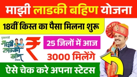 Majhi Ladki Bahin Yojana 2026: १८ व्या हप्त्यानंतरचे मोठे अपडेट; स्टेटस आणि यादी पहा Majhi Ladki Bahin Yojana 2026: १८ व्या हप्त्यानंतरचे मोठे अपडेट; स्टेटस आणि यादी पहा