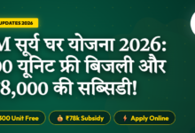 PM Surya Ghar Muft Bijli Yojana 2026