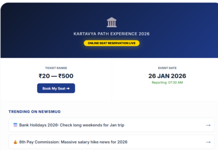 Republic Day Parade 2026 Tickets