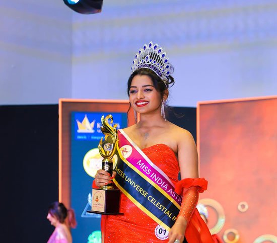 Manika Vishwakarma Miss Universe India 2025 Winner Portrait