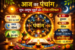 आज का पंचांग