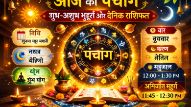 आज का पंचांग