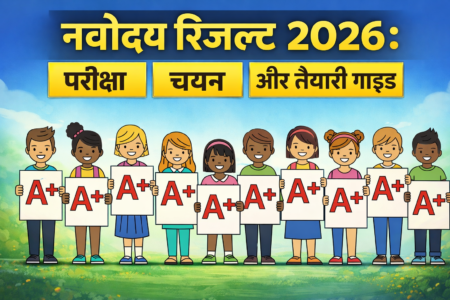 नवोदय रिजल्ट 2026: परीक्षा, चयन और तैयारी गाइड नवोदय रिजल्ट 2026