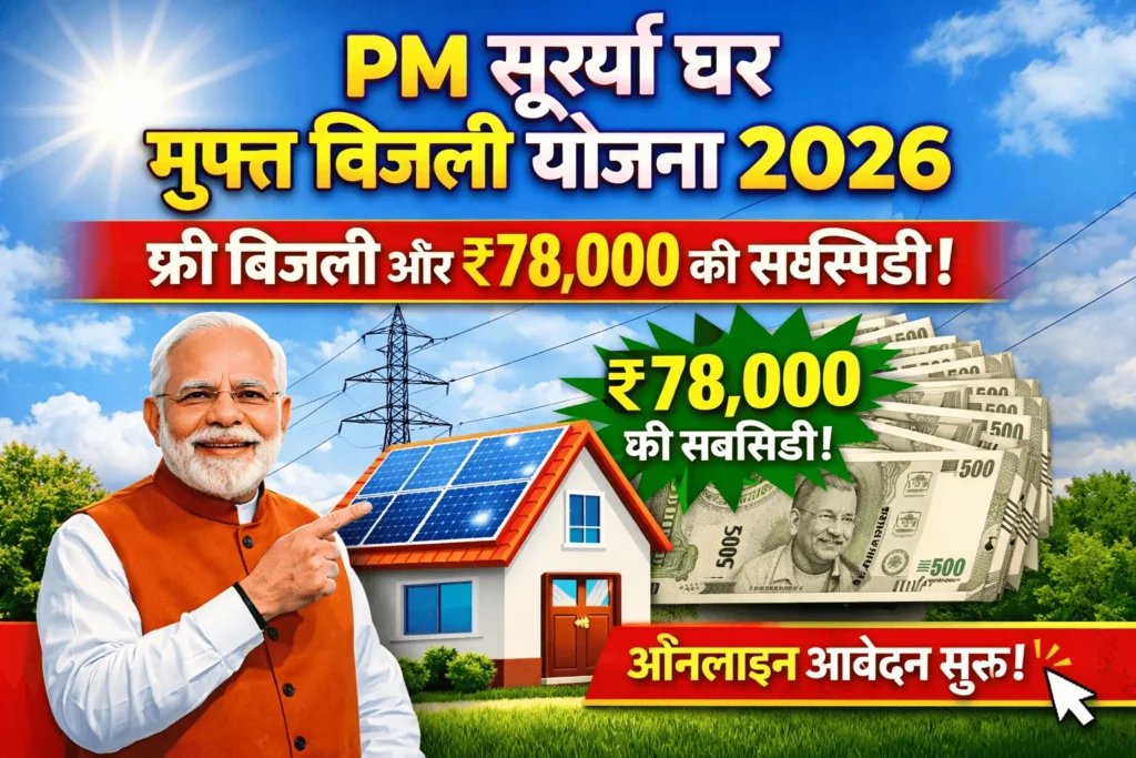 PM Surya Ghar Muft Bijli Yojana 2026