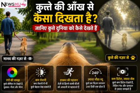 कुत्ते की आँख से कैसा दिखता है? जानिए कुत्ते दुनिया को कैसे देखते हैं कुत्ते की आँख से दुनिया कैसी दिखाई देती होगी