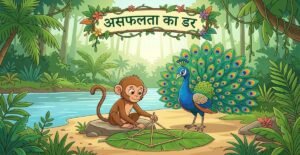 असफलता का डर: नन्हे मोंटी बंदर की सूझबूझ