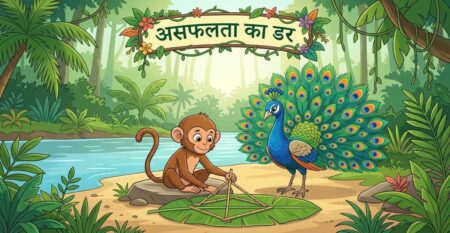 असफलता का डर: नन्हे मोंटी बंदर की सूझबूझ