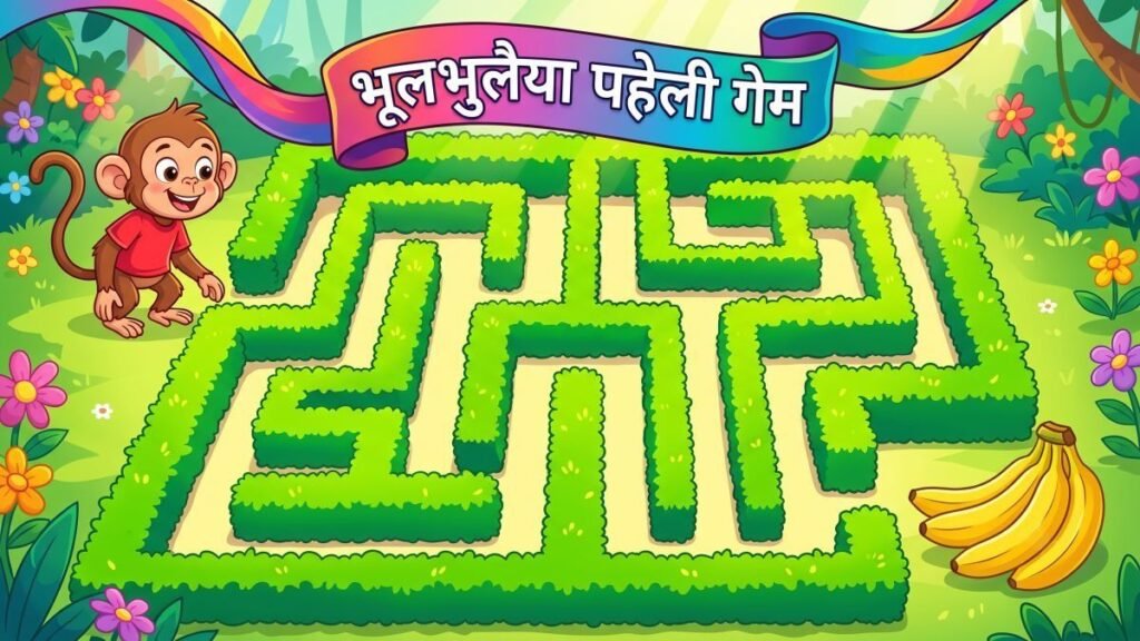 भूलभुलैया पहेली गेम: रास्ता खोजें और मज़े करें! भूलभुलैया पहेली गेम: रास्ता खोजें और मज़े करें!