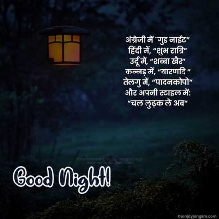 Good Night Quotes in Hindi Good Night Quotes in Hindi