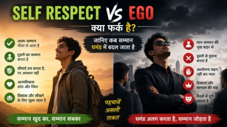 Self Respect vs Ego: सम्मान कब घमंड बन जाता है? Self Respect vs Ego: सम्मान कब घमंड बन जाता है?