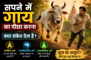सपने में गाय का पीछा करना क्या संकेत देता है? जानें पूरा अर्थ