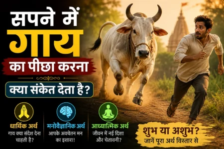 सपने में गाय का पीछा करना क्या संकेत देता है? जानें पूरा अर्थ सपने में गाय का पीछा करना क्या संकेत देता है? जानें पूरा अर्थ
