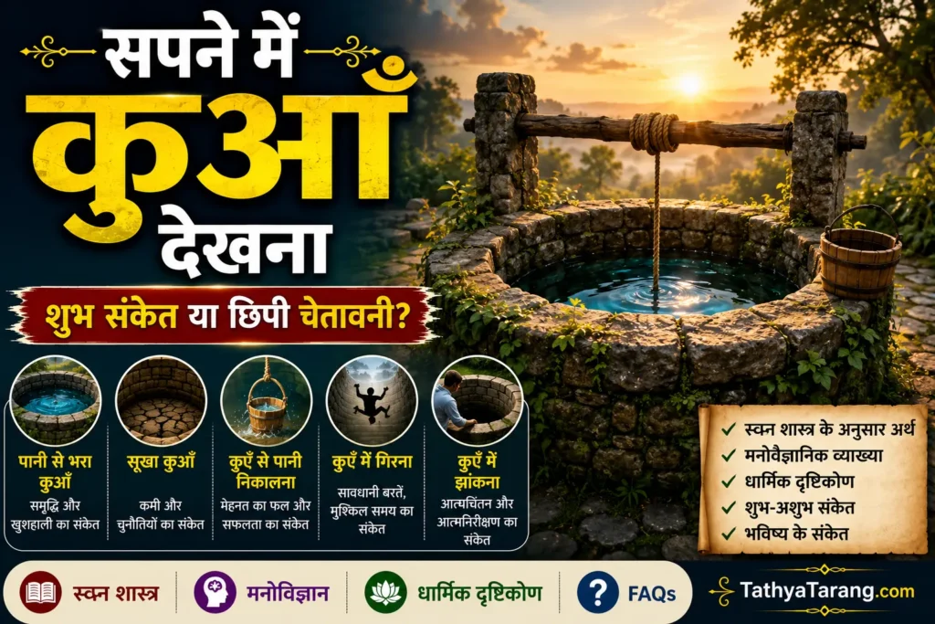 सपने में कुआँ देखना क्या संकेत देता है? जानिए शुभ-अशुभ अर्थ और पूरा मतलब