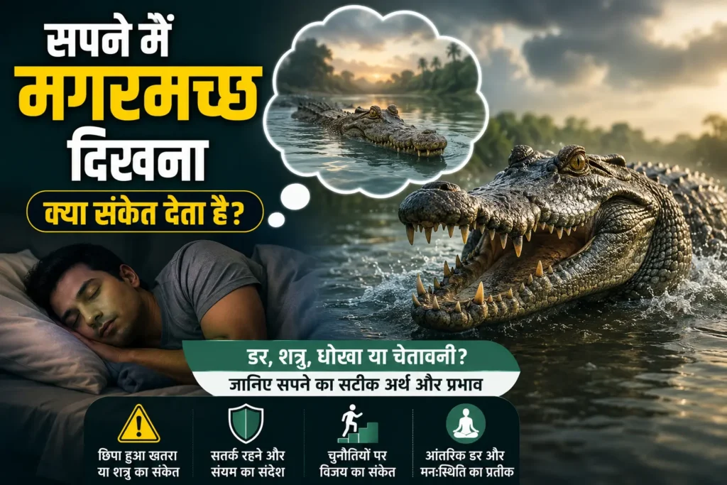 सपने में मगरमच्छ देखना क्या संकेत देता है? जानिए पूरा अर्थ