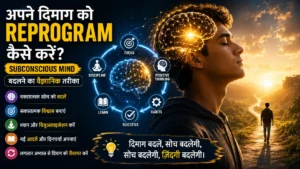 अपने दिमाग को Reprogram कैसे करें? Subconscious Mind बदलने का वैज्ञानिक तरीका