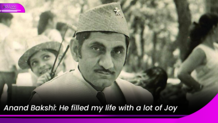 Anand Bakshi Birth Anniversary: He filled my life with a lot of Joy Anand Bakshi Birth Anniversary: He filled my life with a lot of Joy