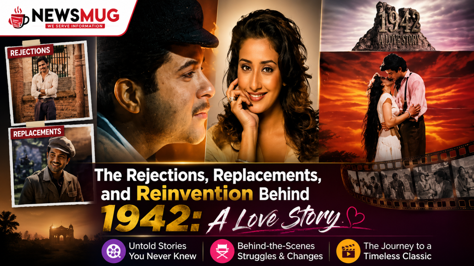 The Rejections, Replacements, and Reinvention Behind 1942 A Love Story