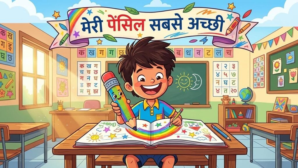 कविता : मेरी पेंसिल सबसे अच्छी कविता : मेरी पेंसिल सबसे अच्छी