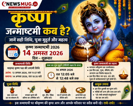 कृष्ण जन्माष्टमी कब है
