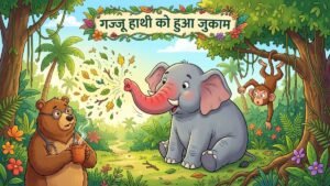 गज्जू हाथी को हुआ जुकाम: सुंदरवन की मजेदार हास्य कहानी!