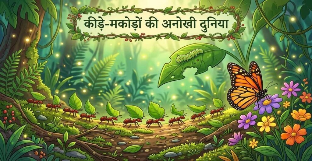 जंगल के कीड़े-मकोड़े: आकार में छोटे, लेकिन विज्ञान और तर्क में सबसे आगे! जंगल के कीड़े-मकोड़े: आकार में छोटे, लेकिन विज्ञान और तर्क में सबसे आगे!