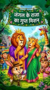 जंगल के राजा का गुप्त मिशन: जब रानी का खाना हुआ चोरी!
