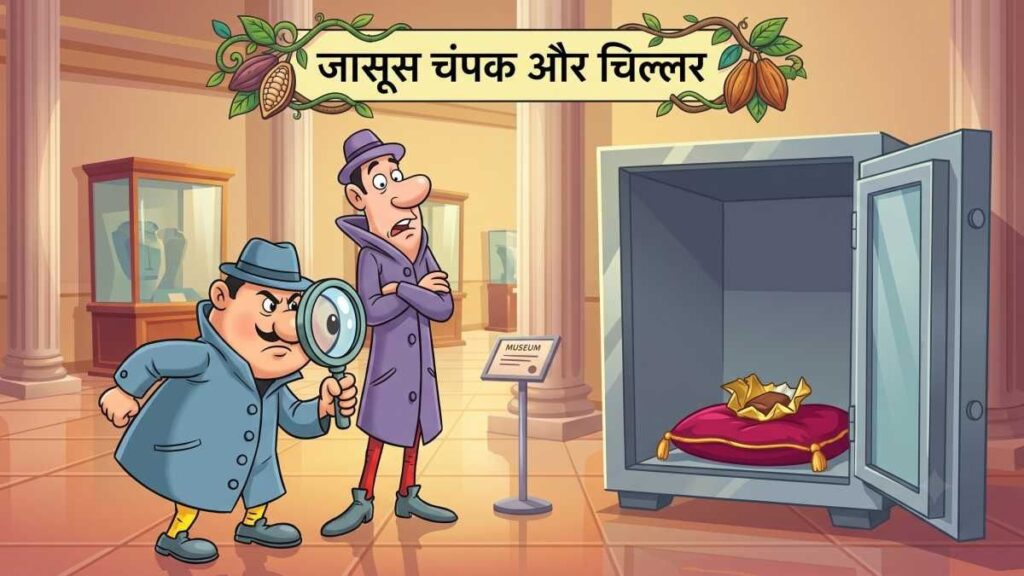 जासूस चंपक और चिल्लर: डॉन चॉकलेटिया का मीठा डाका! जासूस चंपक और चिल्लर: डॉन चॉकलेटिया का मीठा डाका!