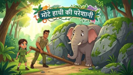 मोटे हाथी की परेशानी: मारिया और विक्रम का हेल्थ मिशन!