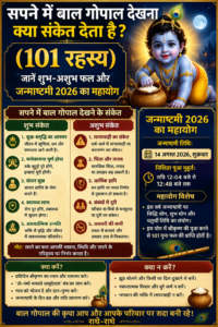 सपने में बाल गोपाल देखना क्या संकेत देता है