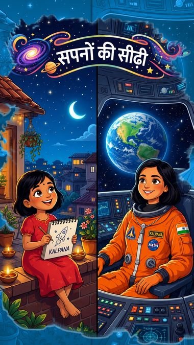 सपनों की सीढ़ी: जब करनाल की कल्पना ने छू लिया आसमान! सपनों की सीढ़ी: जब करनाल की कल्पना ने छू लिया आसमान!