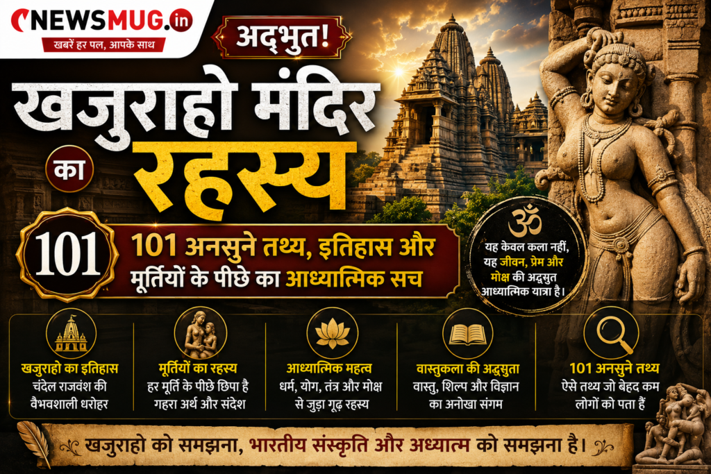 खजुराहो मंदिर का रहस्य