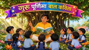 गुरु पूर्णिमा पर बाल कविता: जानिए गुरु के ज्ञान का अनमोल उजाला!