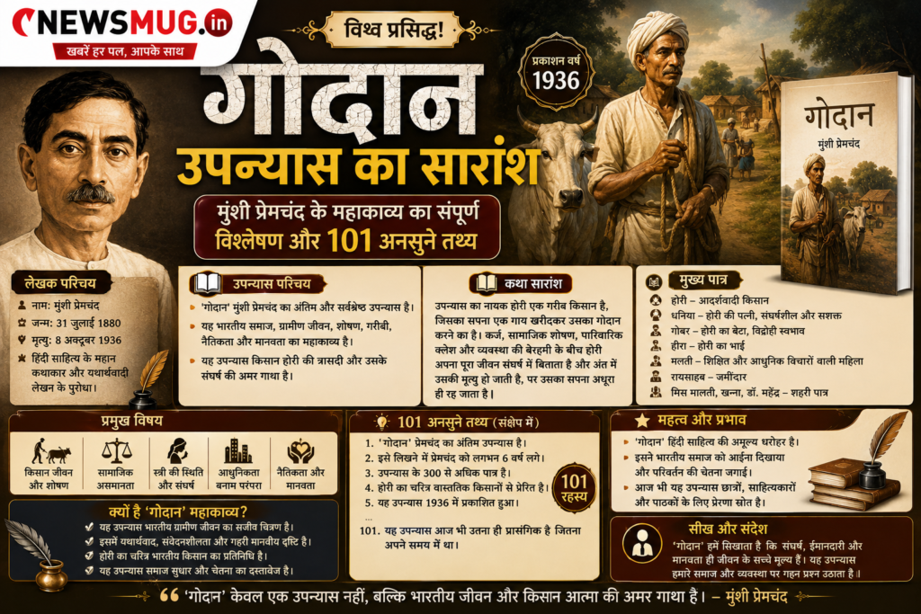 गोदान उपन्यास का सारांश